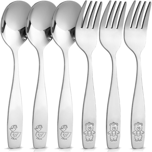 Harriet Bee Goudou Stainless Steel Flatware Set Service for 3 Wayfair